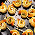クックみゅーみゅー's cooksnap of when they made しそちくわのくるくる焼き.
