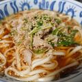 どら1981's cooksnap of when they made 豚肉と豆苗のあったかうどん.