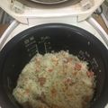 クッククマキチクン's cooksnap of when they made 子供パクパク！炊飯器でできる簡単ピラフ！.