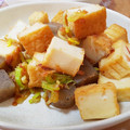 なおきんとん's cooksnap of when they made 厚揚げこんにゃく炒め　節約ダイエットに。.