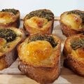 ｸﾏﾘｴ's cooksnap of when they made バジルマヨネーズトースト.