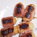 pucyipan's cooksnap of when they made チーかまとベーコンのねぎま風串焼き.