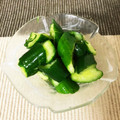 おじ☆さん's cooksnap of when they made 減塩・低たんぱく　【たたききゅうり】.