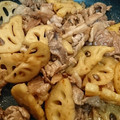 ☆ドキンちゃん☆”'s cooksnap of when they made れんこんと豚肉の甘辛炒め.