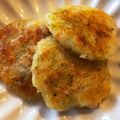 Katter's cooksnap of when they made 離乳食後期じゃがいもと鮭のおやき.