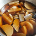みゃじま's cooksnap of when they made 大根とこんにゃくの煮物.