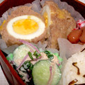 satopii's cooksnap of when they made ゆで卵まるごとIN☆煮込み爆弾ハンバーグ.