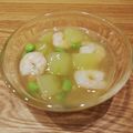 こきゆき☆'s cooksnap of when they made 太きゅうりとえびの冷やしあんかけ.