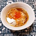 ﾁｲﾁｬﾝﾏﾏ's cooksnap of when they made ☆鮭といくらの親子素麺☆.