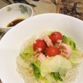nopimoco's cooksnap of when they made 超ヘルシー☆レタスと白滝の麺！.