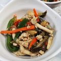ゆーゆーまま's cooksnap of when they made ナスとひき肉のピリ辛炒め.