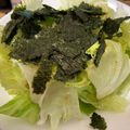 ☆苹凛☆'s cooksnap of when they made 包丁要らず☆レタスと海苔の ちぎりサラダ.