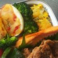 三つ星母ちゃん's cooksnap of when they made お弁当✿じゃがいものマヨコーンチーズ焼き.