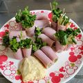 ebipeco's cooksnap of when they made お弁当にもおつまみにも☆節約カイワレハム.