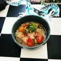 ★サンセット★'s cooksnap of when they made ツナと夏野菜の塩レモン茶漬け.
