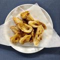 はなぴっち's cooksnap of when they made たらこふりかけで♪　✽明太ちくわ✽.