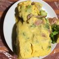 ayamitsu's cooksnap of when they made 玉子焼き器でスパニッシュオムレツ♪.