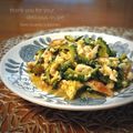inyako's cooksnap of when they made ゴーヤと豆腐と竹輪.