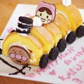 ☆♪はる♪☆'s cooksnap of when they made 誕生日に！アンパンマン列車ケーキ.