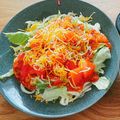 yokoyoko76's cooksnap of when they made タコライス☆アレンジでうどん★そうめんも.