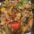 あけ玉's cooksnap of when they made 卍豚と茄子のピーナッツ味噌炒め卍.