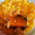 たまこめ's cooksnap of when they made 鶏そぼろリメイク　かぼちゃのそぼろ煮.