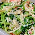 はぴゆゆ's cooksnap of when they made 豆苗とえのきの柚子胡椒ポン酢.