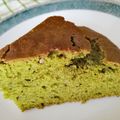 marimo_lov's cooksnap of when they made ホットケーキミックスと緑茶葉のケーキ☆.