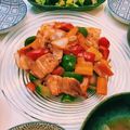 ココちゃむ's cooksnap of when they made 揚げない、チョーかんたん酢豚はいかが？.