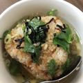 よしこなつこ's cooksnap of when they made 簡単！塩昆布と焼きおにぎりのダシ茶漬け♪.