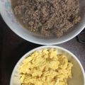 sshkk's cooksnap of when they made 2色丼.