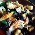 はるとも❇'s cooksnap of when they made なすとピーマン、ちくわの甘辛炒め.