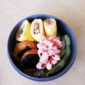 take♪aki♪'s cooksnap of when they made 【簡単】キャラ弁 おかず 花ハム③.