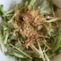 ˚✧₊⁎ゆう˚✧₊⁎'s cooksnap of when they made 【減塩】水菜のにんにくマヨサラダ.