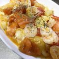 クックWGV8YB☆'s cooksnap of when they made 海老とじゃが芋の塩チーズ炒め♡簡単美味♪.