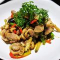 hanaumimin's cooksnap of when they made ベトナム料理★チキンレモングラス炒め.