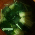 ぷっくりんご's cooksnap of when they made えのき消費に！えのきとわかめの味噌汁.