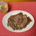 ellychang's cooksnap of when they made 和牛薄切り丼.