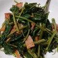 *つらら*'s cooksnap of when they made なすと空芯菜炒め.