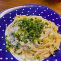 ぴろぴろぴかりん's cooksnap of when they made 簡単！濃厚！明太子クリームパスタ！.