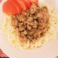 ☆らいむショコラ☆'s cooksnap of when they made レンジで６分！なす入りじゃじゃ麺.