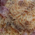 クックLRZ2H1☆'s cooksnap of when they made 簡単！レンジで♪5分でカルボナーラ.