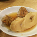CHOCOCOA's cooksnap of when they made 和惣菜＊ちくわぶと油揚げの煮物。.