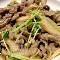 めぐりはは's cooksnap of when they made 豚肉ときのこのポン酢おろし炒め.