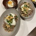 ぬこたん✩'s cooksnap of when they made 簡単！速攻‼ひき肉で♪ガリバタ炒飯♥.