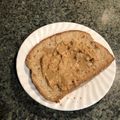 栗丸うさぎ's cooksnap of when they made ピーナッツバターと蜂蜜のトースト.