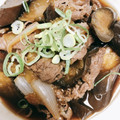 p♡angel's cooksnap of when they made ナスと玉ねぎのすき焼き.