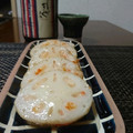 ダイナマイト漆黒's cooksnap of when they made 蓮根の海老はさみ焼きあんかけ.