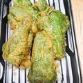 ariyuki97's cooksnap of when they made 簡単天ぷら☆ピーマンのサクッと磯辺揚げ.