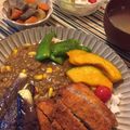 アボカドアキタ's cooksnap of when they made 挽肉で簡単♬野菜たっぷりのキーマカレー.